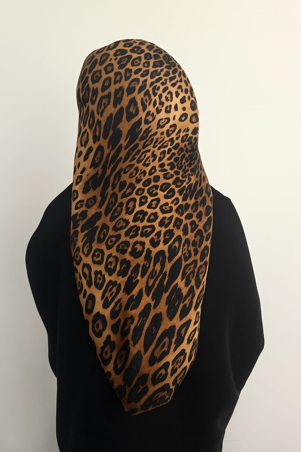 Leopard Silk Bonnet