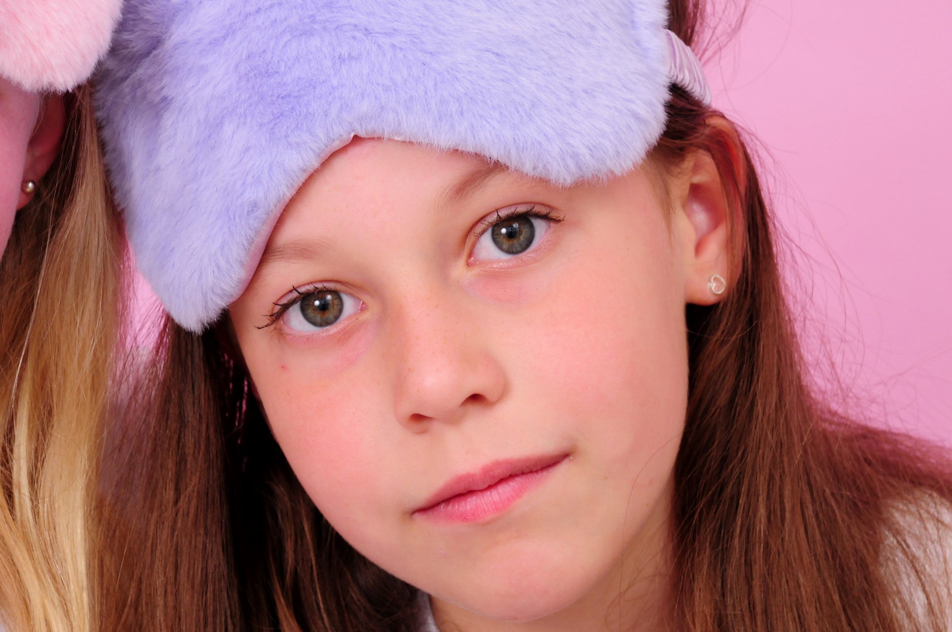 Purple Plush Sleep Mask