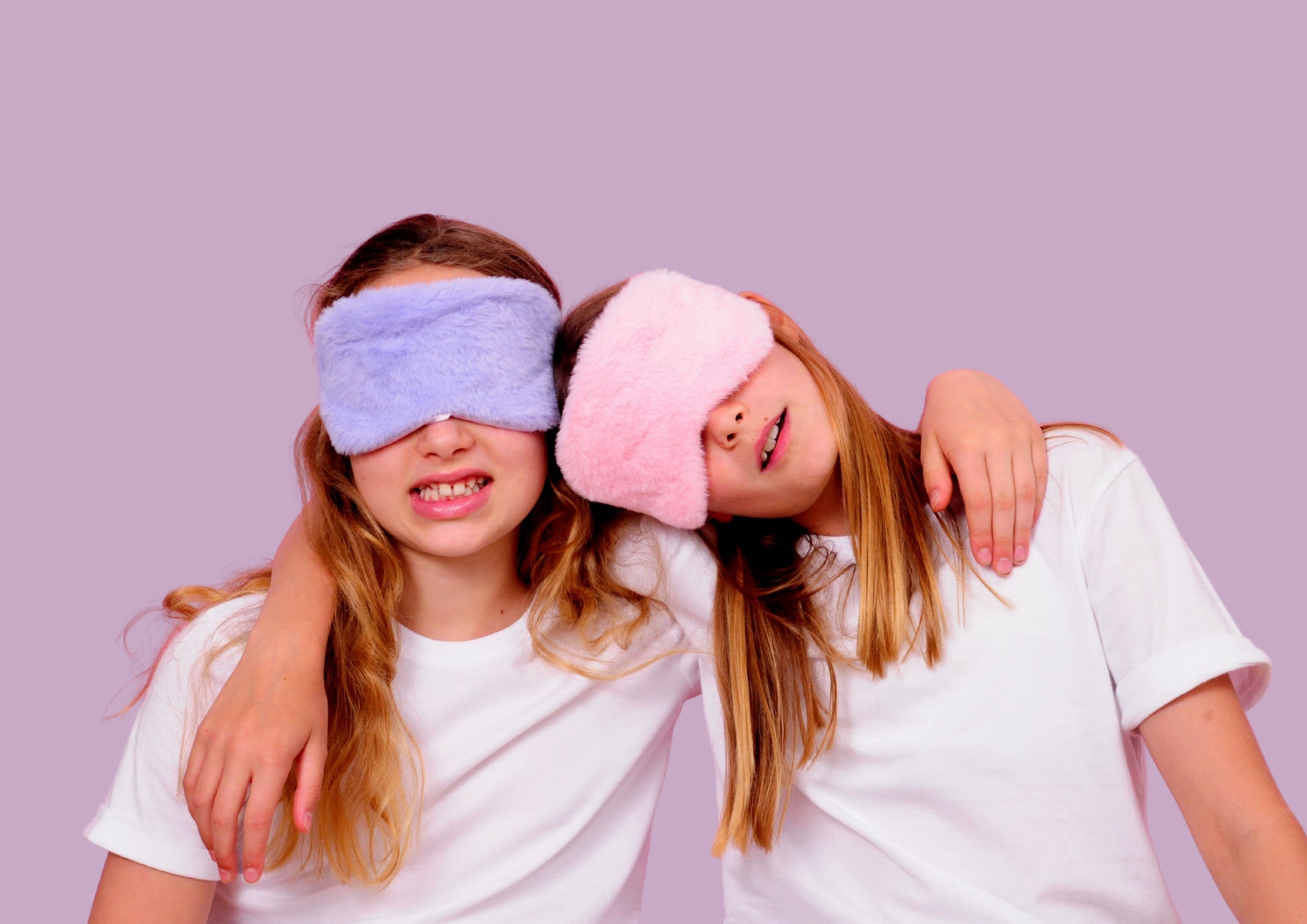 Purple Plush Sleep Mask